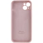 Чохол для iPhone Mobile Case Silicone Case Full Camera Protective Pink Sand для iPhone 15: Матеріали Силикон