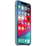 Чехол для iPhone Apple Silicone Case Cornflower (MW952) for iPhone Xs Max: Цвет голубой