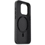 Чохол для iPhone WIWU Karbon Magnetic Case Black (LCC-107) для iPhone 14 Pro Max: Колір чорний