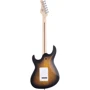 Електрогітара CORT G110 (Open Pore Sunburst): Форма корпусу Stratocaster