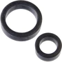 Набір ерекційних кілець Doc Johnson Platinum Silicone - The C-Rings - Charcoal