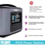 Зарядная станция Oubo P470 Portable Power Station 500W 470Wh (18239022): Выходы потребителей 220V, Автоприкуриватель, USB-C, USB-A