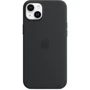 Чехол для iPhone Apple Silicone Case with MagSafe Midnight (MPT33) for iPhone 14 Plus: Материалы Силикон