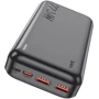 Зовнішній акумулятор Hoco Power Bank 20000mAh J101A Astute 22.5W Black: Кількість USB 3