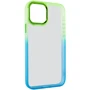 Чохол для iPhone TPU Case TPU+PC Fresh Sip Turquoise/Citric для iPhone 14