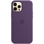 Чохол для iPhone Apple Silicone Case with MagSafe Amethyst (MK083) for iPhone 12 Pro Max: Колір фіолетовий