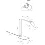 Настільна лампа Nowodvorski 7713 Mono GU10: Тип Настольные лампы