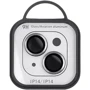 Захисне скло для iPhone Epik Metal Classic Silver для Camera iPhone 15 / 15 Plus: Колір сріблястий