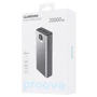 Внешний аккумулятор Proove Power Bank 20000mAh Guardian 22.5W Metal Gray: Особенности беспроводная зарядка, Индикатор заряда