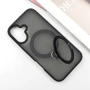 Чехол для iPhone Mobile Case Metal Buttons with MagSafe HQ Ring Black for iPhone 16: Тип аксессуара чехол