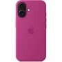 Чохол для iPhone Apple iPhone 16 Silicone Case with MagSafe - Fuchsia (MYY53ZM/A): Тип чохла накладка на задню частину