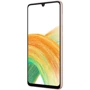 Смартфон Samsung Galaxy A33 5G 6/128GB Awesome Peach A336: Комунікації USB Type-C 2.0 / Wi-Fi 802.11 a/b/g/n/ac / Bluetooth 5.1 / GPS (A-GPS, GLONASS, GALILEO, BDS) / NFC