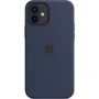 Чохол для iPhone Apple Silicone Case with MagSafe Deep Navy (MHL43) for iPhone 12 / iPhone 12 Pro: Матеріали силікон