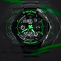 Наручные часы Skmei S-Shock Green 0931: Функции Секундомер, Подсветка, День недели, Дата