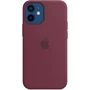 Чехол для iPhone Apple Silicone Case with MagSafe Plum (MHKQ3) for iPhone 12 mini