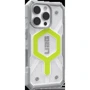 Чехол для iPhone Urban Armor Gear UAG Pathfinder Clear Magsafe Active Neon (114464118181) for iPhone 16 Pro: Материалы поликарбонат и полиуретан