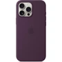 Чохол для iPhone Apple iPhone 16 Pro Max Silicone Case with MagSafe - Plum (MYYW3ZM/A): Колір бордовый