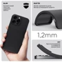 Чохол для iPhone ArmorStandart Matte Slim Fit Camera cover Black для iPhone 16 Pro Max (ARM78499): Тип аксесуара чехол