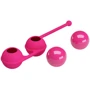 Вагінальні кульки Pretty Love Kegel Tighten Up Balls III Pink: Наявність вібрації  Нет