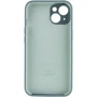 Чохол для iPhone Mobile Case Silicone Case Full Camera Protective Pine Green для iPhone 15: Колір зеленый