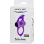 Ерекційне кільце Adrien Lastic Lingus MAX Violet з вібрацією фото 4