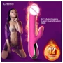 Вибратор-пульсатор Leten Automatical Thrusting Vibrator с подогревом фото 8