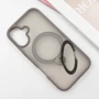 Чехол для iPhone Mobile Case Metal Buttons with MagSafe HQ Ring Grey for iPhone 16: Тип аксессуара чехол