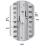 Термометр максимум-мінімум TFA пластик 60х28х200 мм фото 1