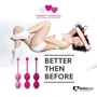 Набір вагінальних кульок для просунутих FeelzToys - FemmeFit Advanced Pelvic Muscle Training Set: Діаметр кульки, см 3.3