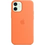 Чехол для iPhone Apple Silicone Case with MagSafe Kumquat (MHKN3) for iPhone 12 mini: Цвет оранжевый