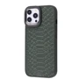 Чохол для iPhone Kajsa Snake Pattern Olive для iPhone 15 Pro Max: Тип чохла накладка на заднюю часть