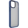 Чохол для iPhone Mobile Case TPU+PC Metal Buttons Blue для iPhone 13 mini: Колір синий