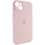 Чохол для iPhone Mobile Case Silicone Case Full Camera Protective Pink Sand для iPhone 15: Колір розовый