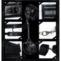 БДСМ набор LoveToy Deluxe Bondage Kit: Цвет черный