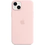 Чехол для iPhone Apple Silicone Case with MagSafe Chalk Pink (MPT73) for iPhone 14 Plus: Материалы Силикон