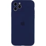 Чехол для iPhone Mobile Case Silicone Case Full Camera Protective Blue/Deep Navy for iPhone 14 Plus