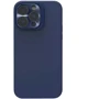 Чохол для iPhone Nillkin Silicone LensWing Magnetic Blue для iPhone 14 Pro