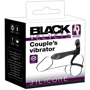 Насадка на пеніс з ерекційним кільцем Orion Black Velvets Couple's Vibrator фото 7