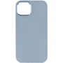 Чехол для iPhone TPU Case Bonbon Metal Style Mist Blue for iPhone 13 Pro: Цвет голубой