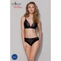 Трусики з широкою гумкою і мереживом Passion PS001 PANTIES black, size L