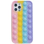 Чохол для iPhone Mobile Case Pop-It Antistress Rainbow for iPhone 12 / iPhone 12 Pro: Колір різнокольоровий