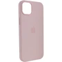 Чохол для iPhone TPU Silicone case з Magsafe Chalk Pink для iPhone 14 Pro Max: Матеріали Силикон