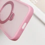 Чехол для iPhone Mobile Case Metal Buttons with MagSafe HQ Ring Pink for iPhone 16 фото 5