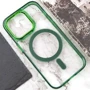 Чохол для iPhone Epik TPU Iris with MagSafe Green для iPhone 14: Матеріали Силикон