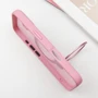 Чехол для iPhone Mobile Case Metal Buttons with MagSafe HQ Ring Pink for iPhone 16: Материалы поликарбонат и полиуретан