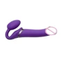 Безремневой страпон з вібрацією Strap-On-Me Vibrating Violet M: Для кого для пари