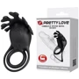 Віброкільце для члена Pretty Love Vibrant Penis Ring Ruben Black: Виробник LYBAILE