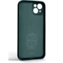 Чохол для iPhone ArmorStandart Icon Ring Dark Green для iPhone 14 Plus (ARM68702): Колір зеленый