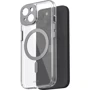 Чохол для iPhone Moshi iGlaze Slim Hardshell Case Meteorite Gray (99MO231005) для iPhone 15: Матеріали поликарбонат и полиуретан