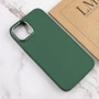 Чохол для iPhone TPU Case Bonbon Metal Style Army green for iPhone 12 | 12 Pro: Матеріали Силикон